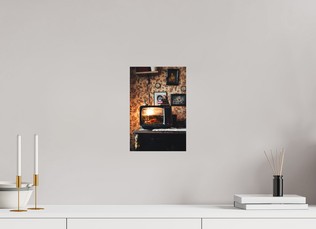 8 x 12″, Hahnemüle Smooth Rag Fine Art Paper Morning News