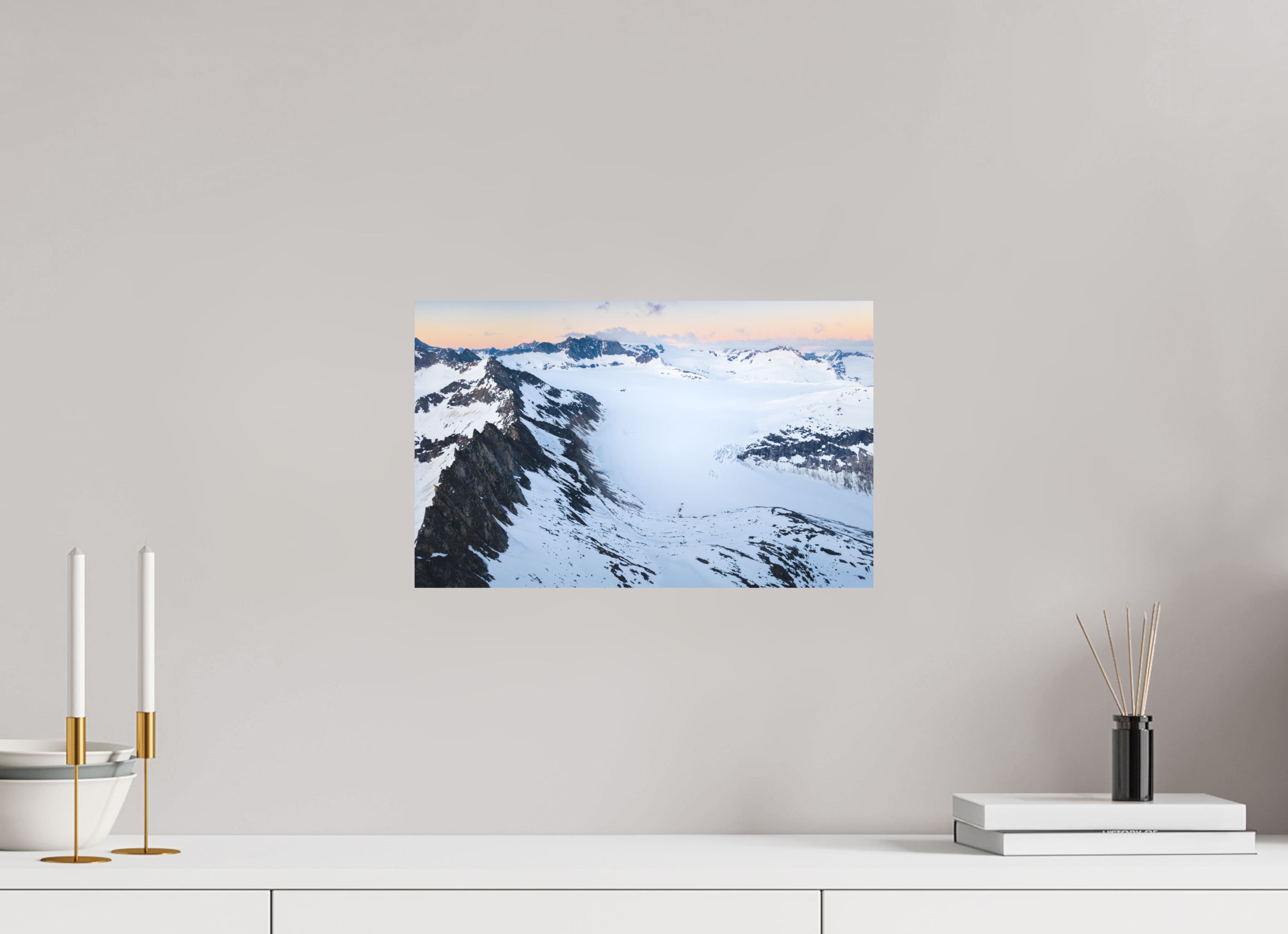 16 x 10″, Hahnemüle Smooth Rag Fine Art Paper Denver Glacier